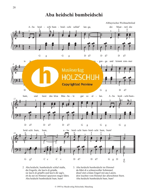 Aba heidschi bumbeidschi